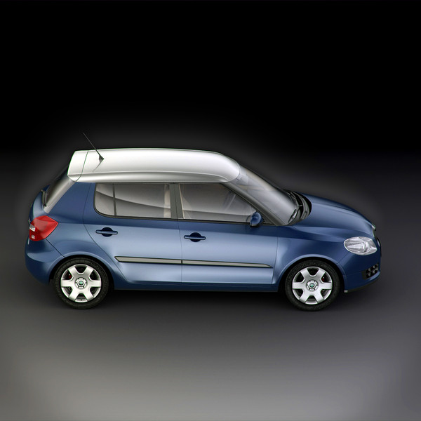skoda fabia blueline dxf - Skoda Fabia BlueLine 5J by RTEwork